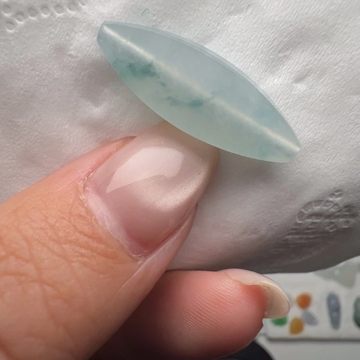 定制翡翠未镶嵌包抛光