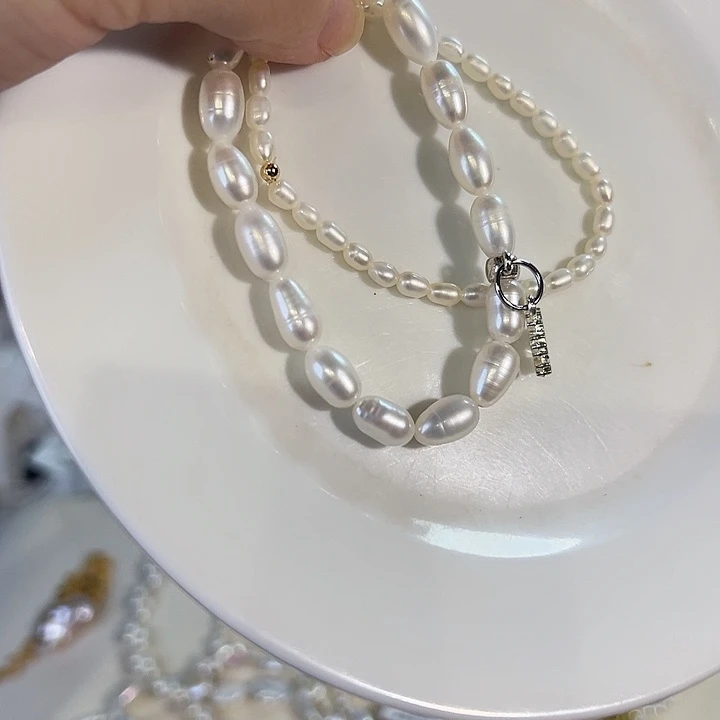 银S925镶嵌淡水珍珠天然淡水设计款珠宝