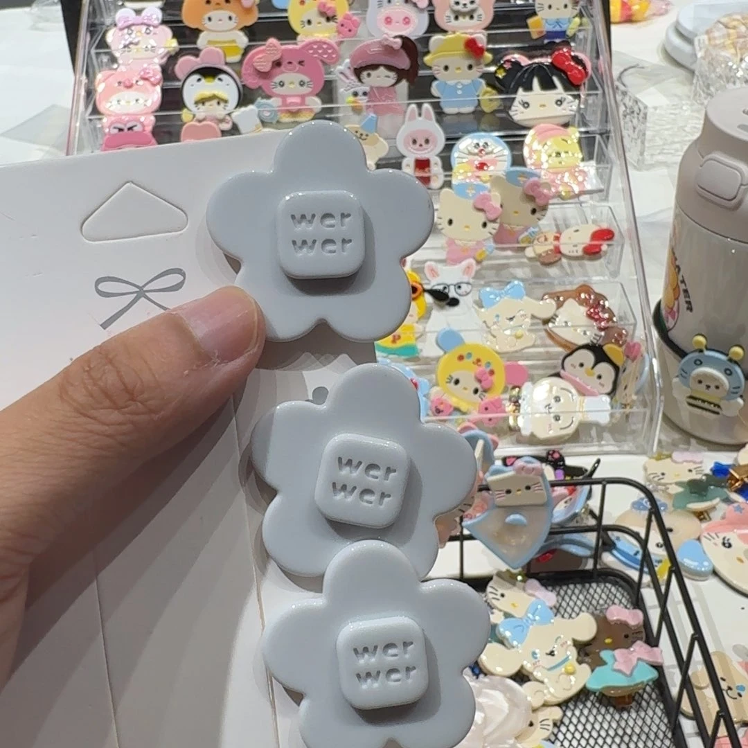 非金属醋酸蓝色花朵小