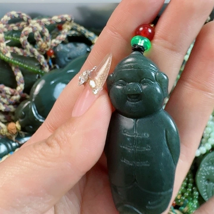 和田玉挂件未镶嵌