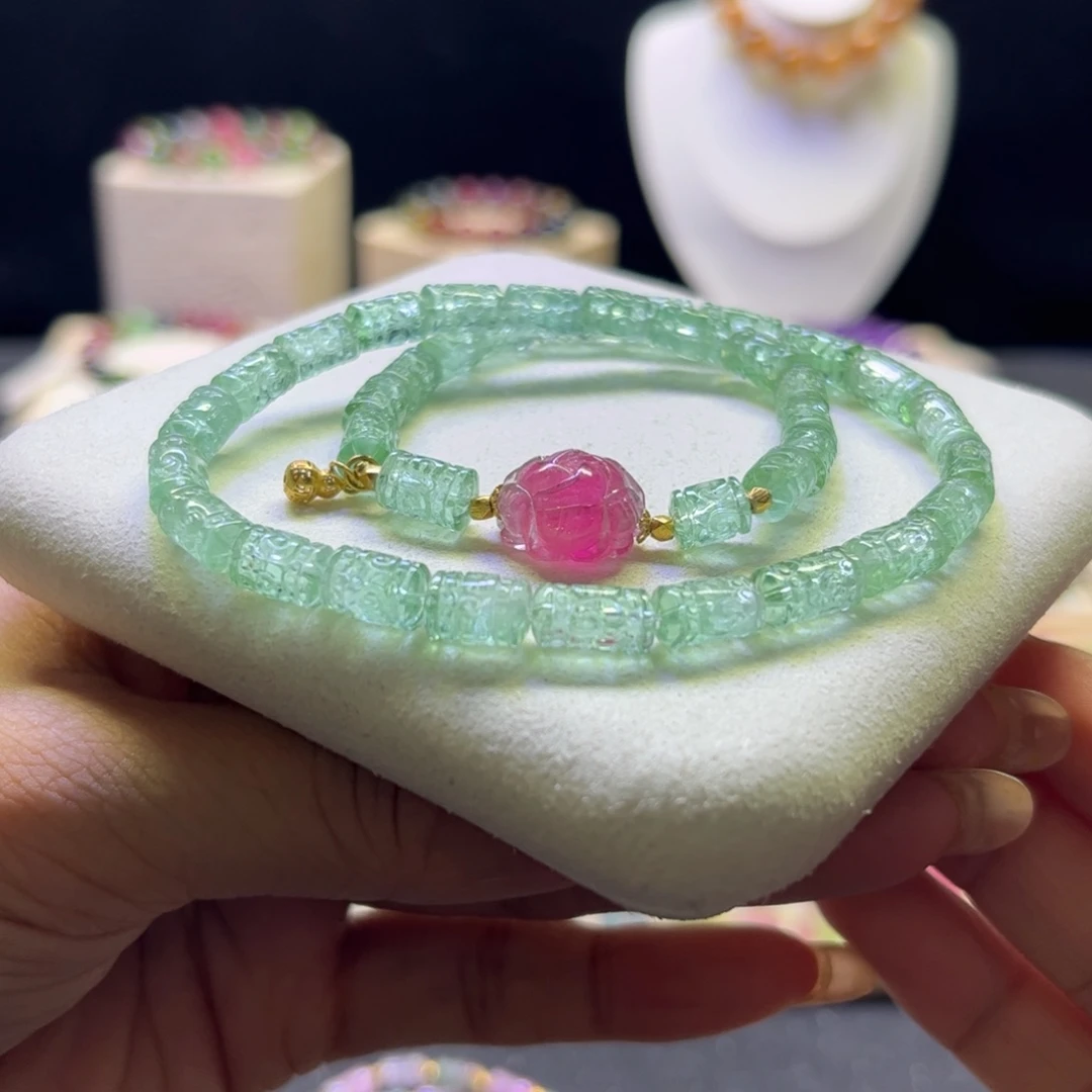 小****碧玺手链未镶嵌设计款