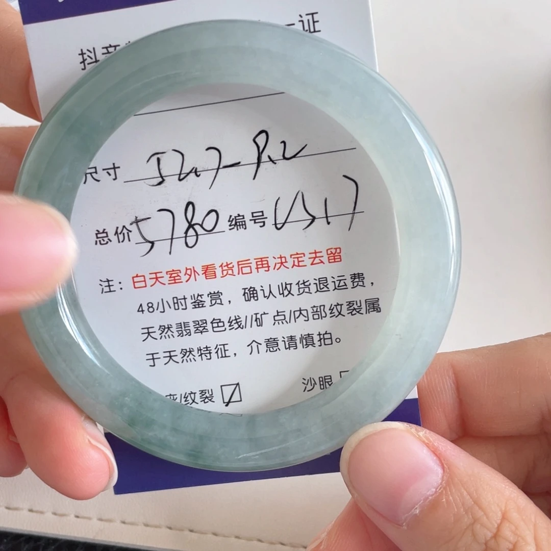未镶嵌手镯翡翠翡翠