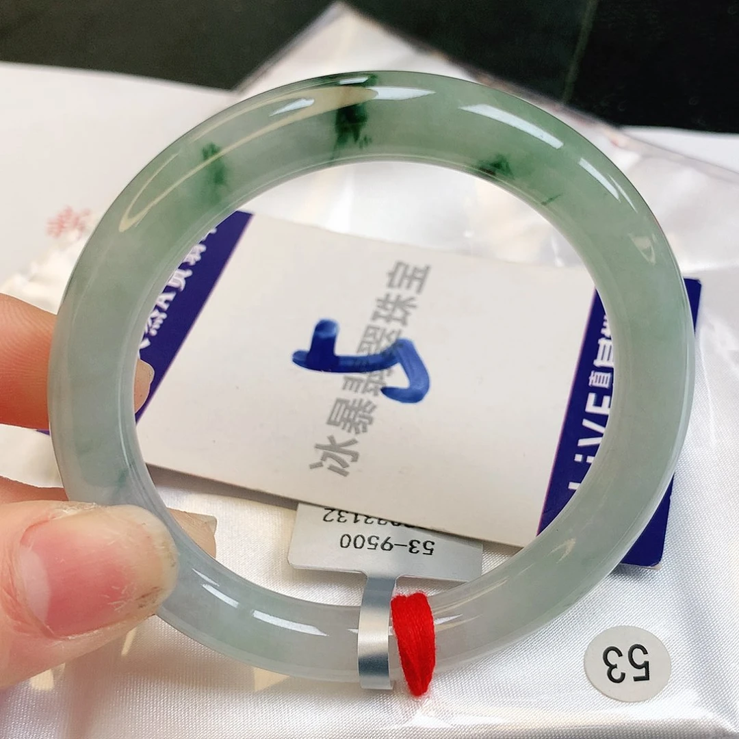 翡翠手镯未镶嵌缅甸天然a货翡翠