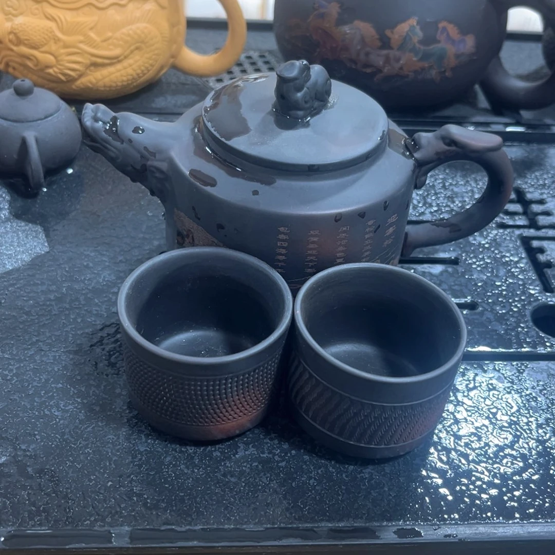 茶杯紫砂一壶4杯123