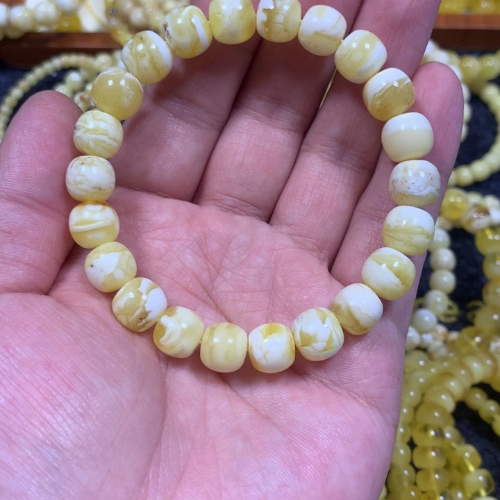 手链琥珀未镶嵌10