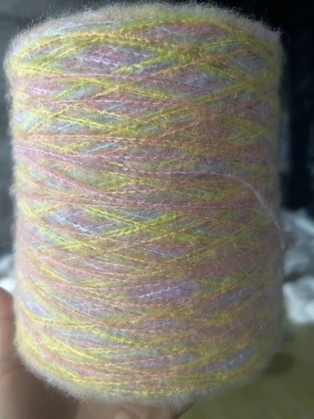 美特斯毛线小店。马海毛，豆豆纱