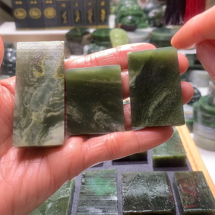 和田玉未镶嵌珠宝半成品