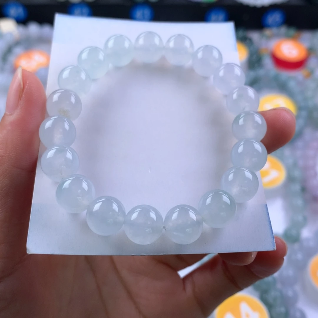 翡翠未镶嵌手链卡10