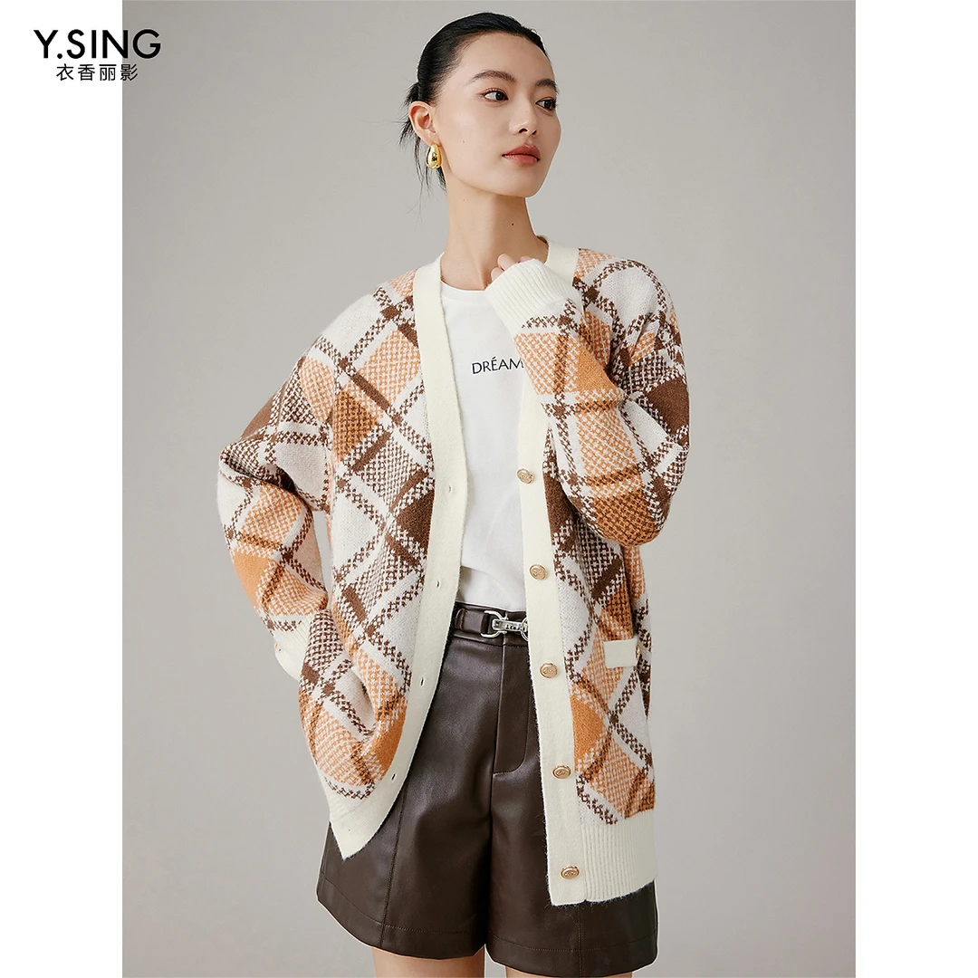 【小余专属】衣香丽影新款毛针织衫YKS22310211