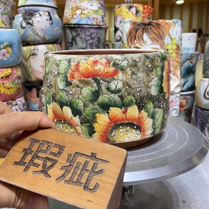 景德镇艺术手绘作品