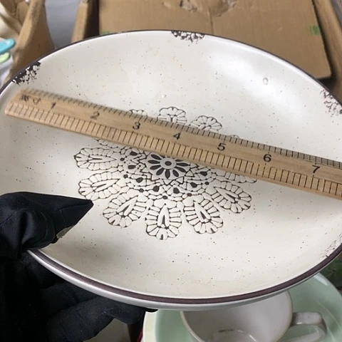 盘陶瓷制品满25拼单发货默认微瑕