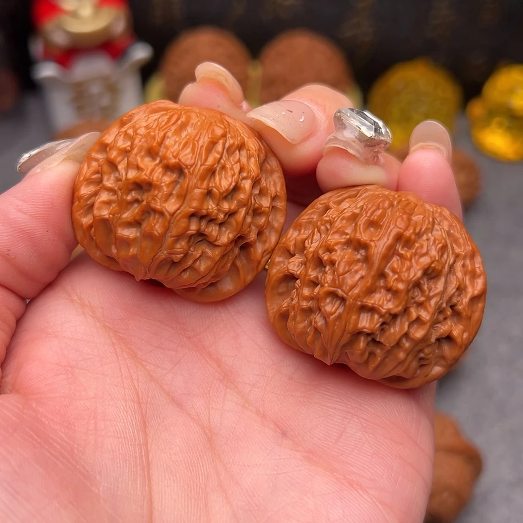 把件文玩核桃毕业精品精配山地磨37全品正磨