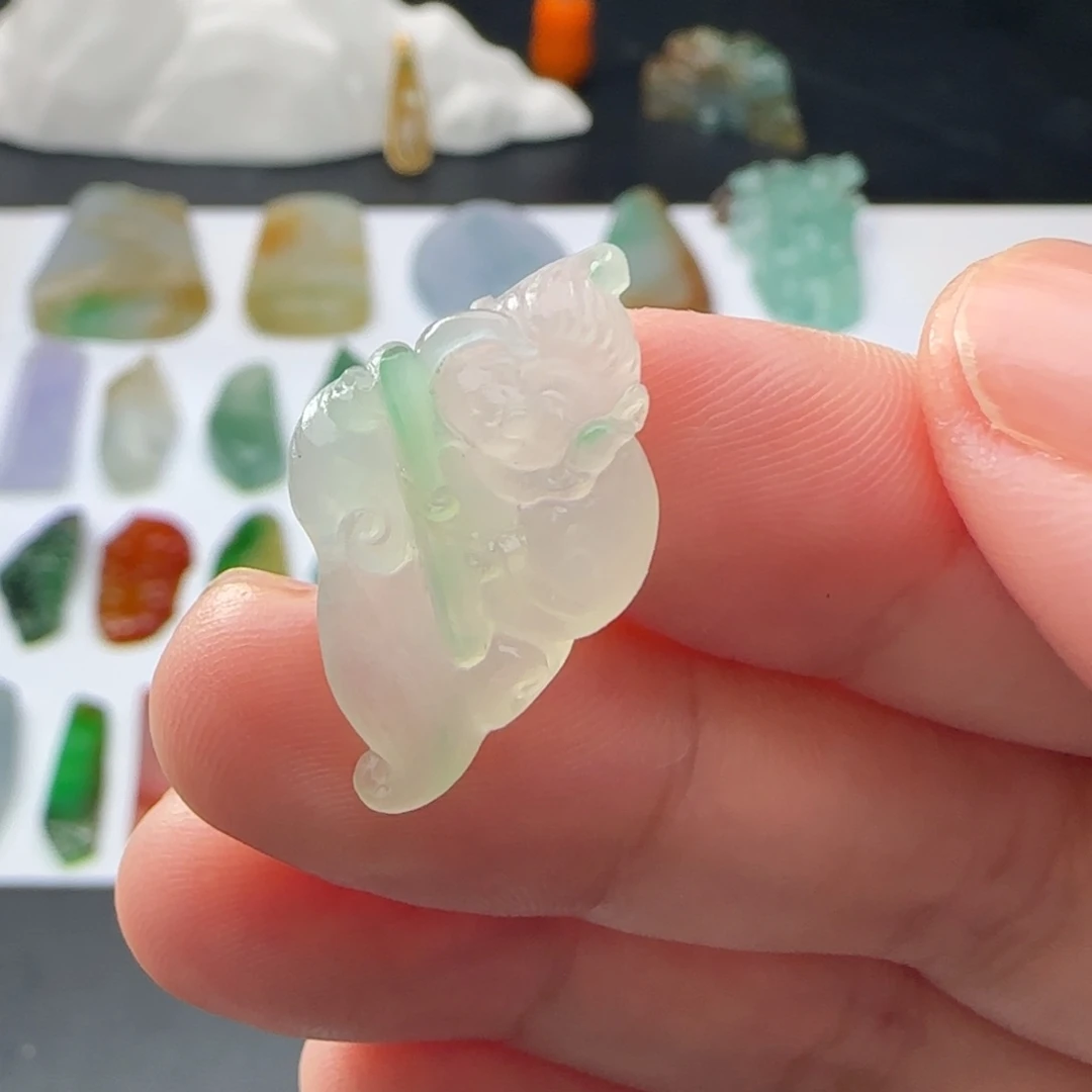 定制翡翠未镶嵌材料