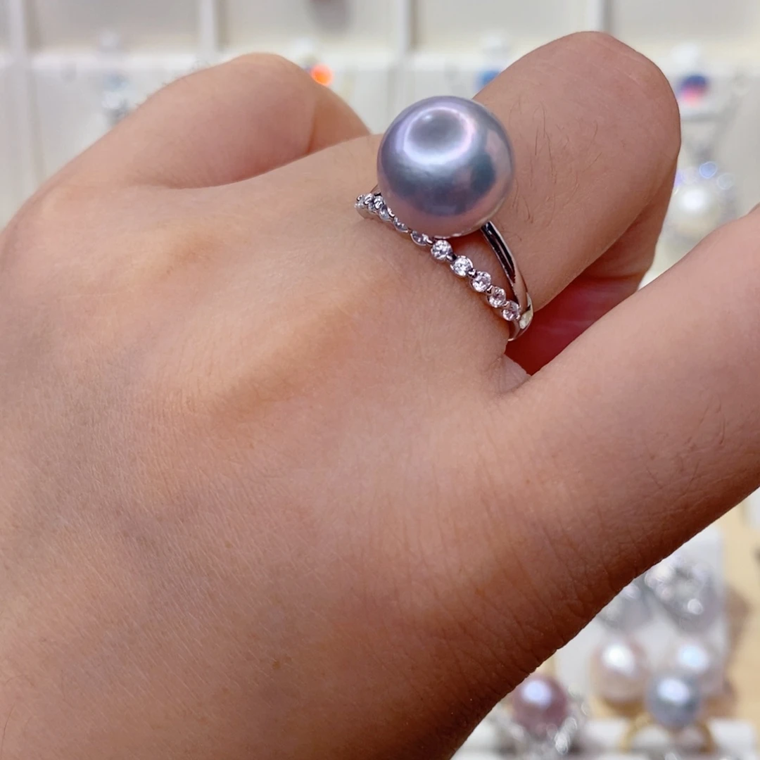 戒指未镶嵌淡水珍珠