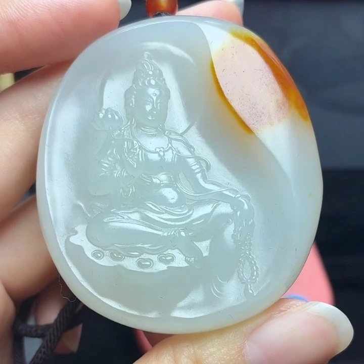 和田玉玉石挂件N1115拍一发一