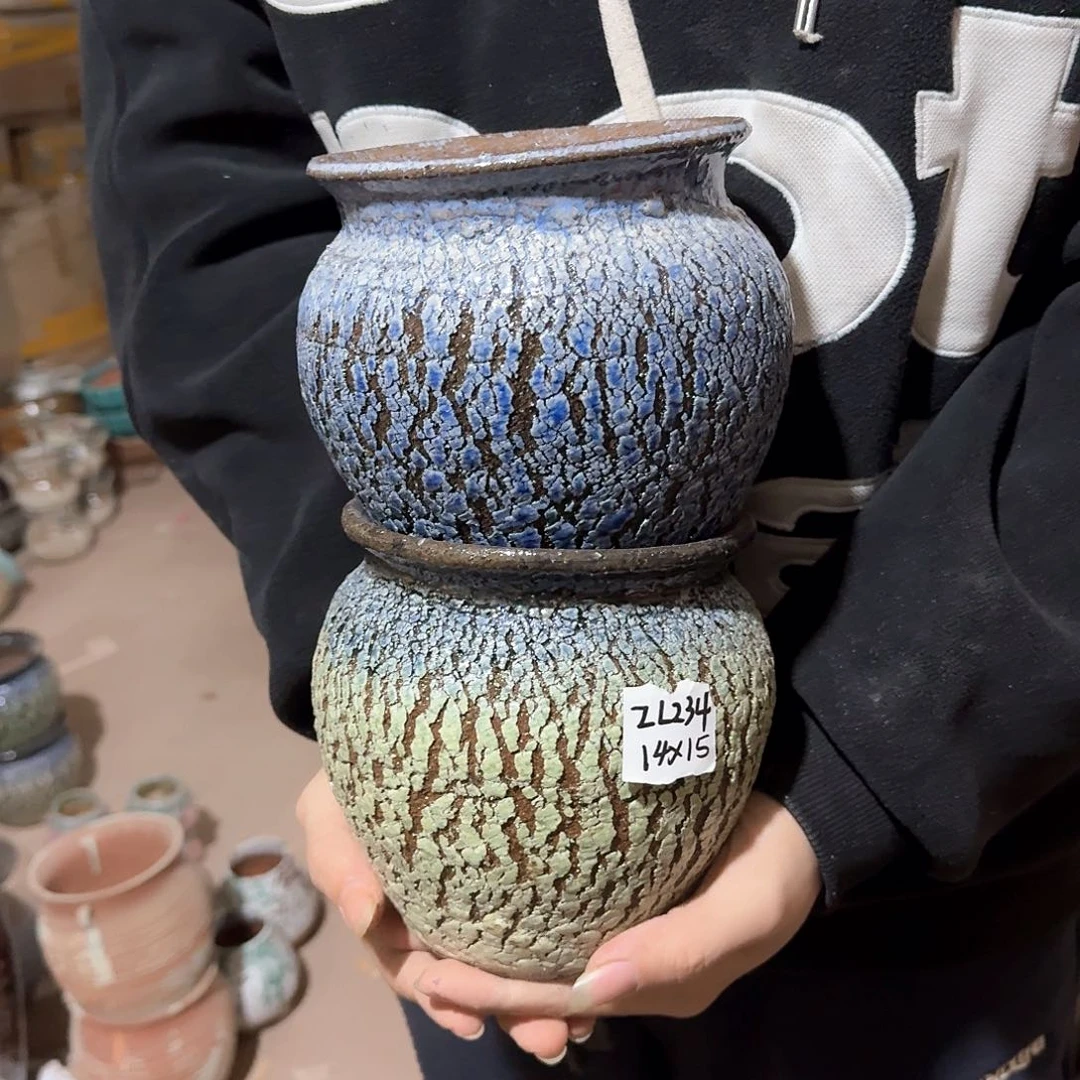 红陶紫砂花盆 厂家直销