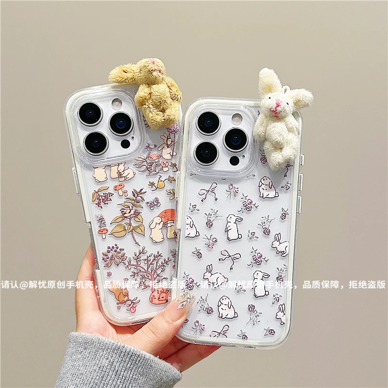 三合一炫彩适用苹果iPhone17/华为荣耀/OPPO/VIVO/小米手机壳爆款