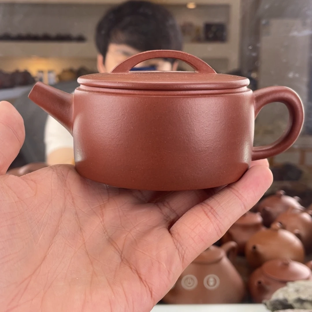 茶壶紫砂180cc红皮龙茶壶