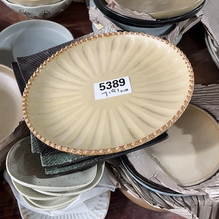 搪瓷微瑕外贸餐具5389