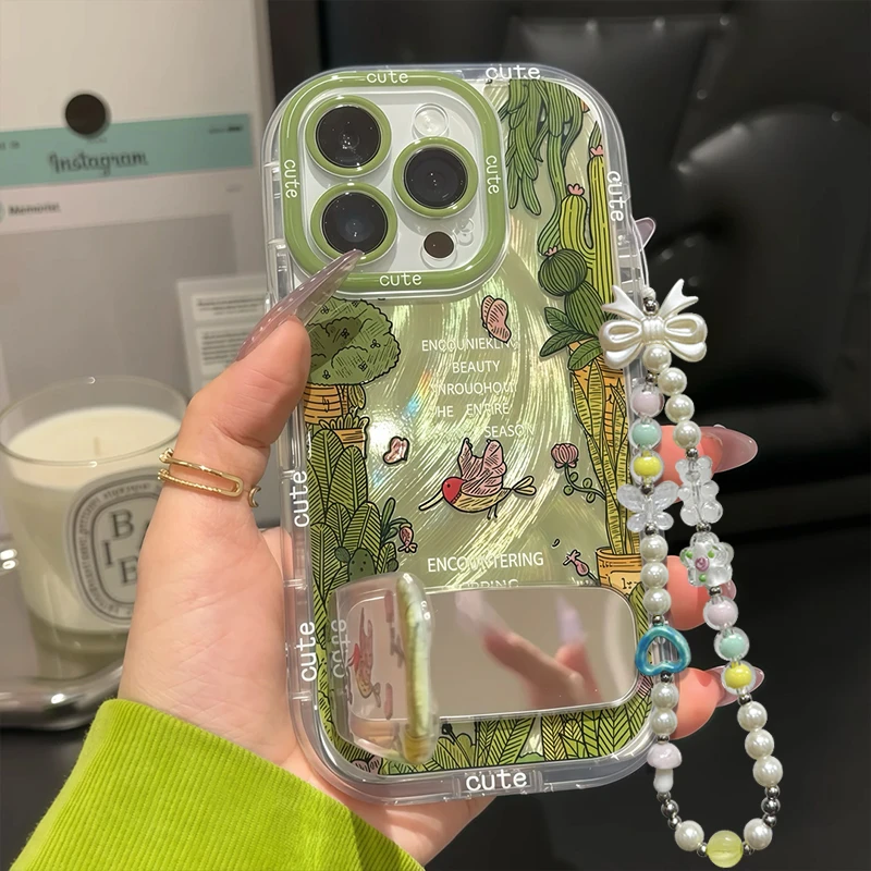 森系蝴蝶适用华为Mate70/60Pro羽纱荣耀X60i手机壳荣耀300奶油壳