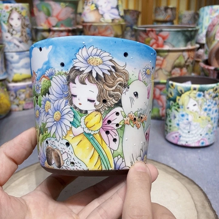 景德镇艺术手绘作品