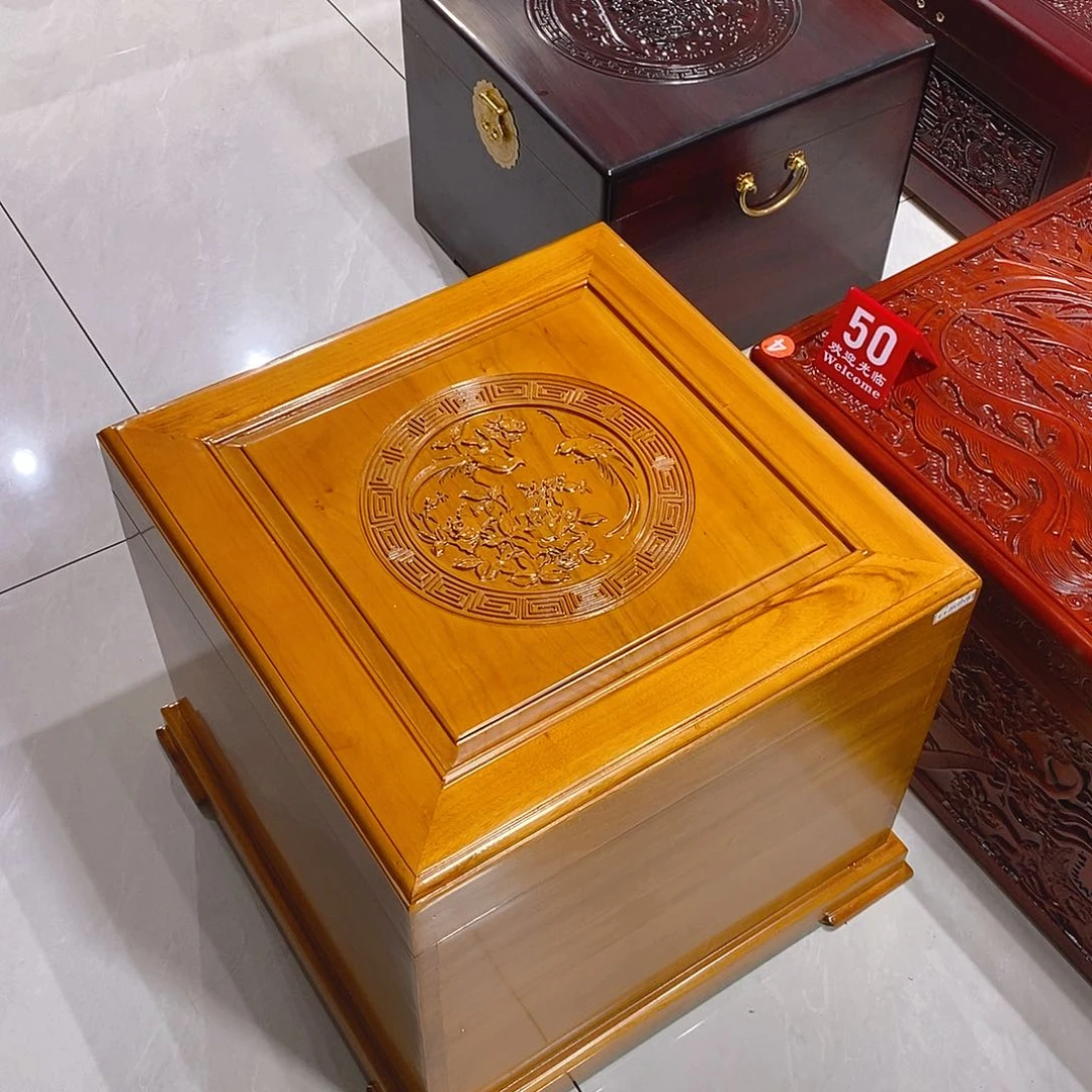 木（非红木类）樟木箱储物箱书画箱