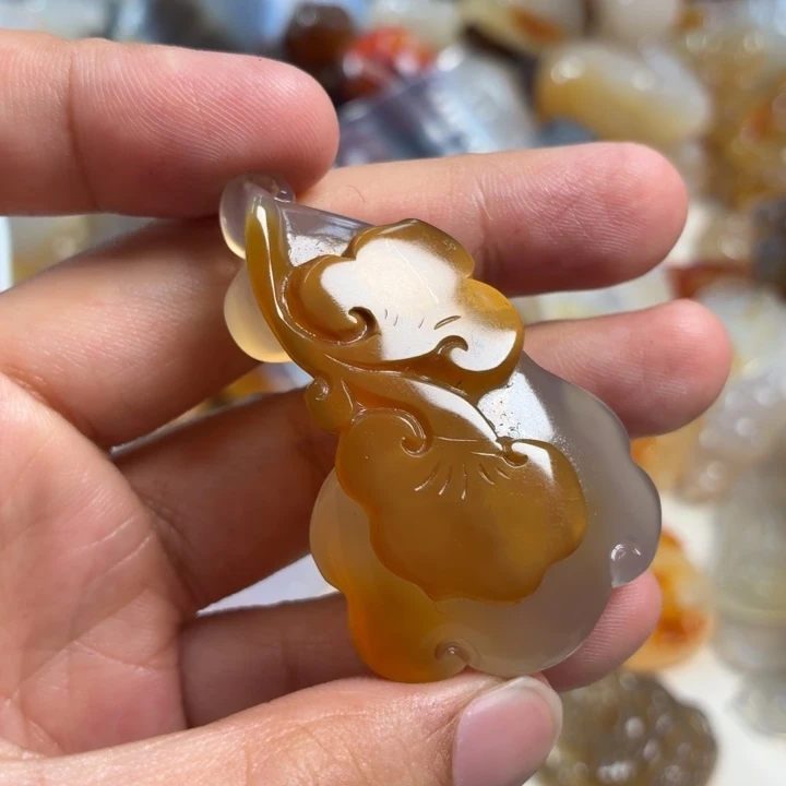 未镶嵌吊坠(不含链)玛瑙/玉髓