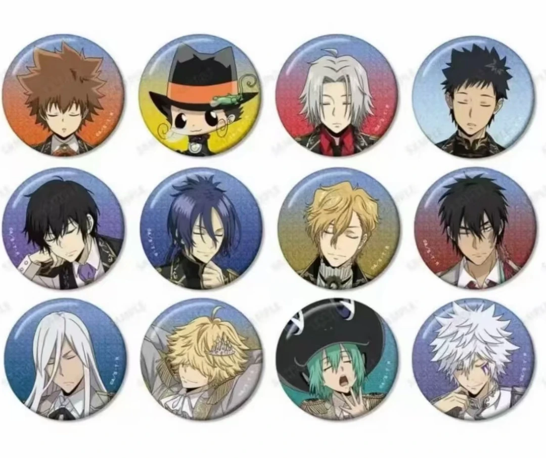 【家庭教师】梦见玉座快闪/彭格列戒指/中国风系列正比吧唧盲袋代拆