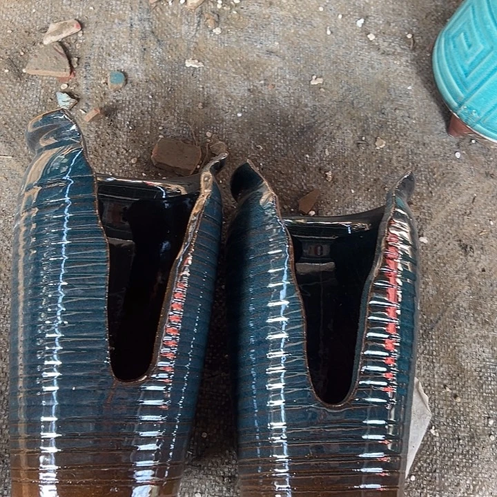 紫砂花盆高度24口径11