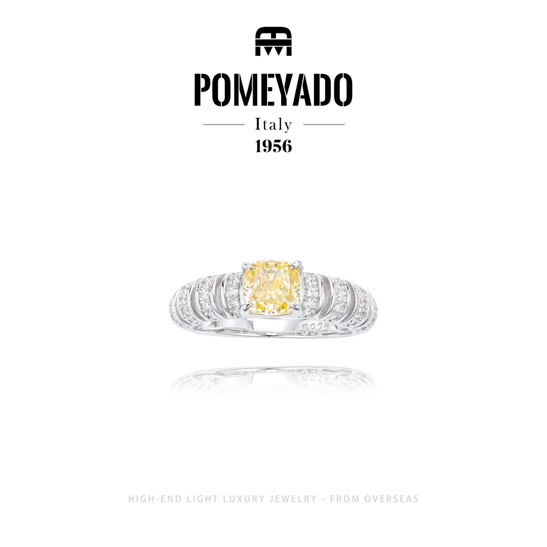 925银【璨梦心语】Pomeyado秋冬设计感高级轻奢戒指F4296