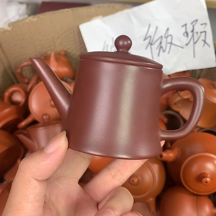 原矿朱泥茶具茶壶家用130
