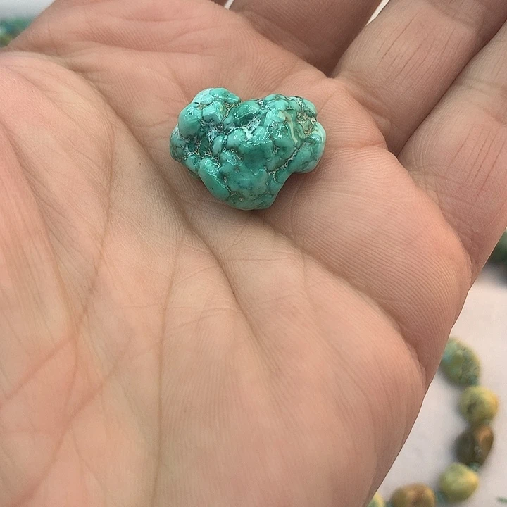 绿松石未镶嵌吊坠(不含链)