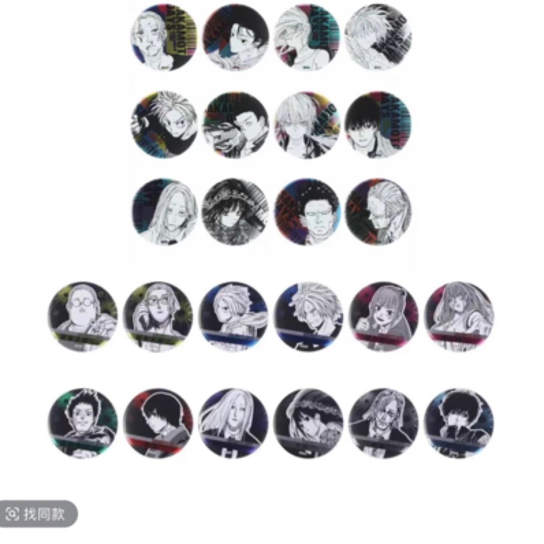 【坂本日常】坂本days日常JS浮雕吧唧徽章1弹2弹 正版日谷 盲袋代拆