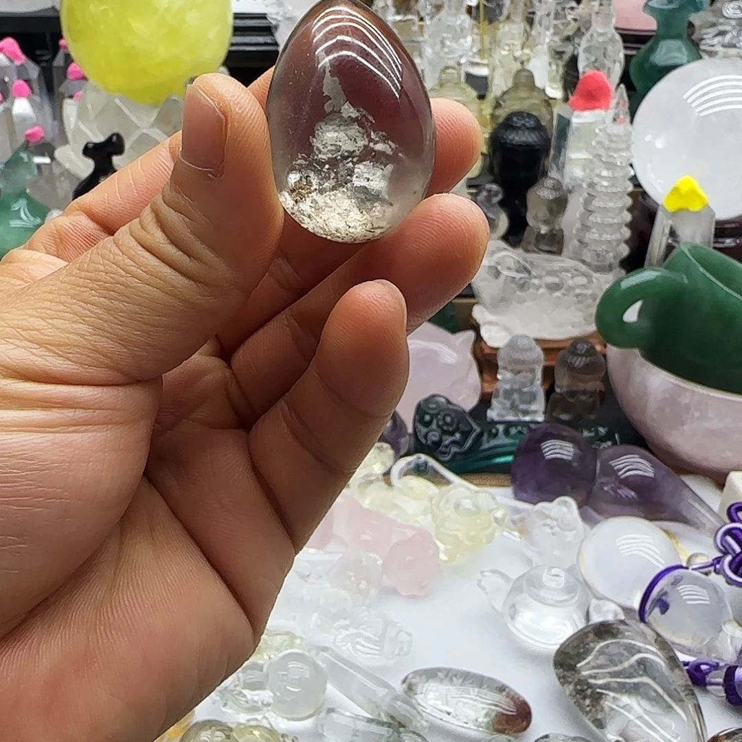 车挂水晶未镶嵌摆件