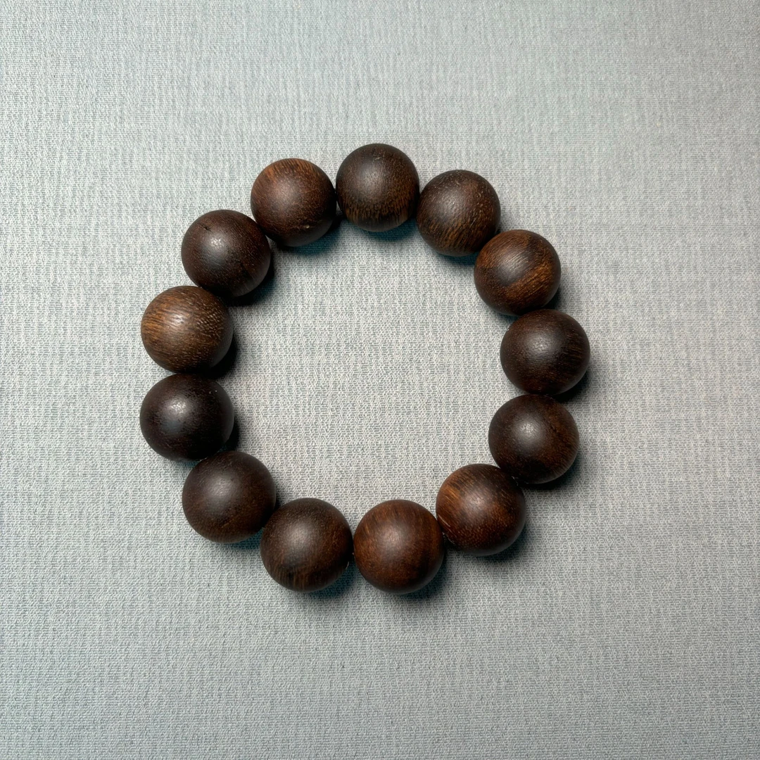 DZX067 沉香圆珠手串尺寸约18mm 多样性发一件