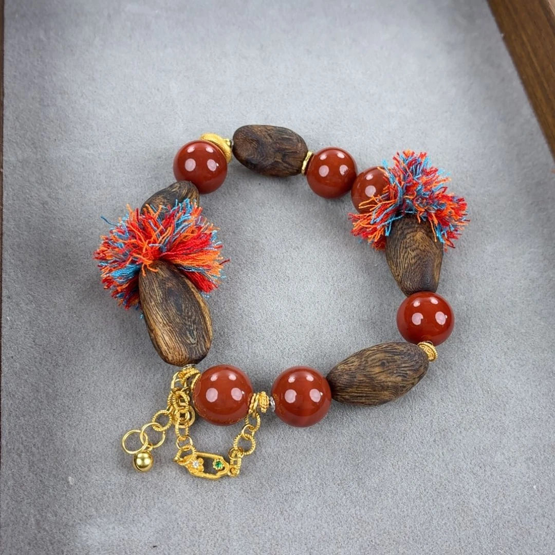 未镶嵌手串沉香大树丁料