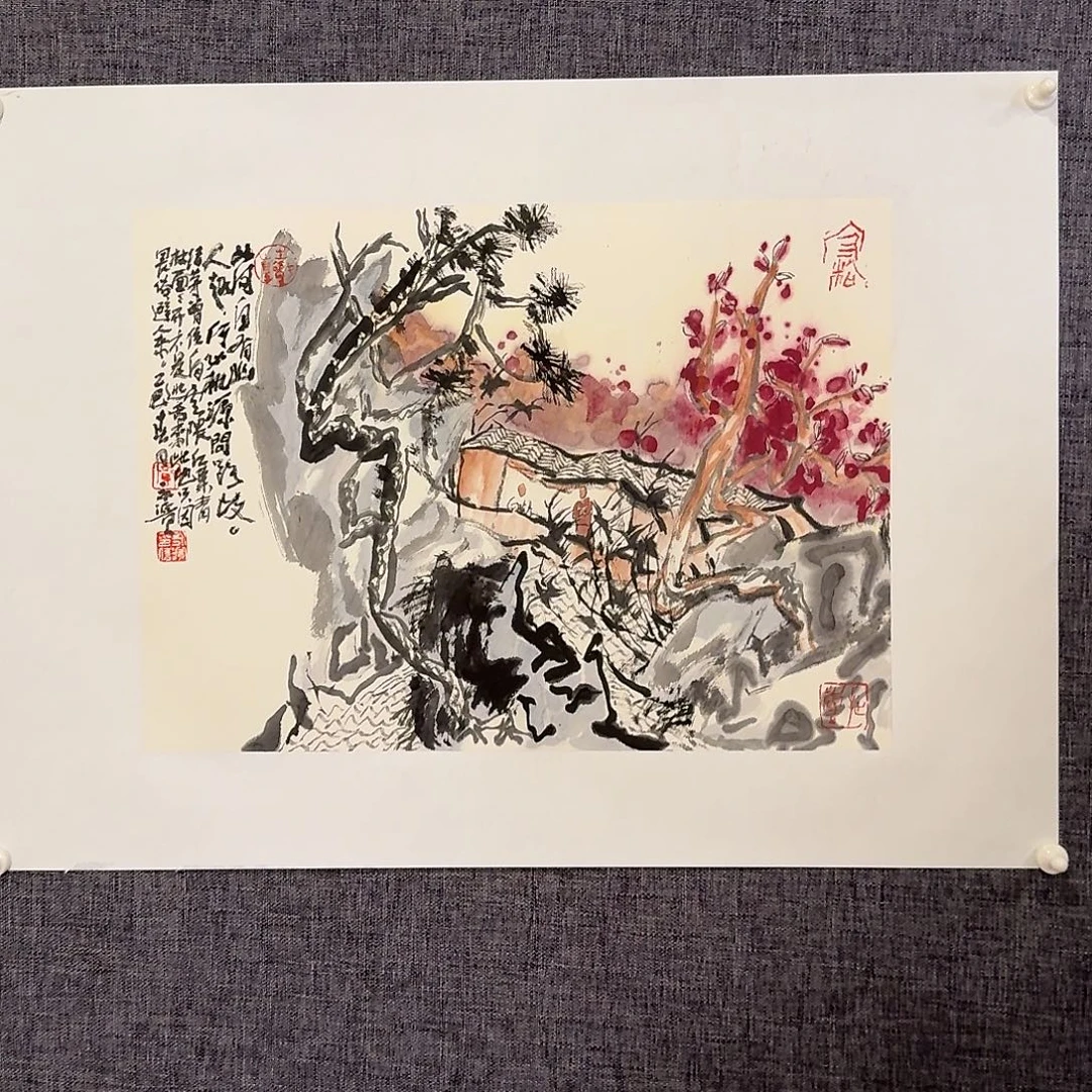 国画黄永滨老师作品画作