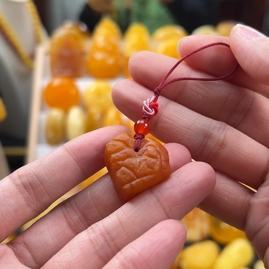 蜜蜡颈饰未镶嵌蜜蜡