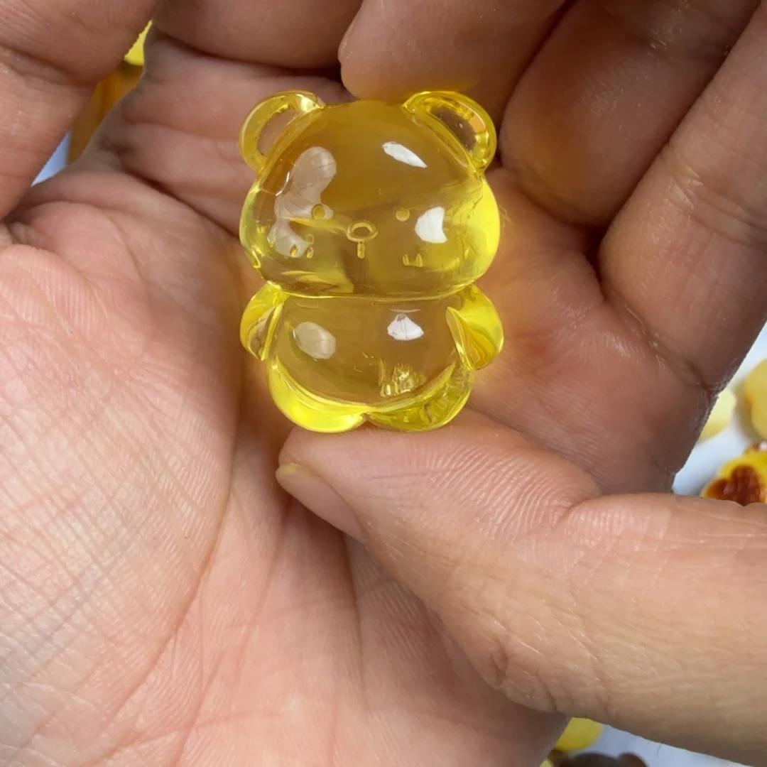 琥珀未镶嵌珠宝奇石