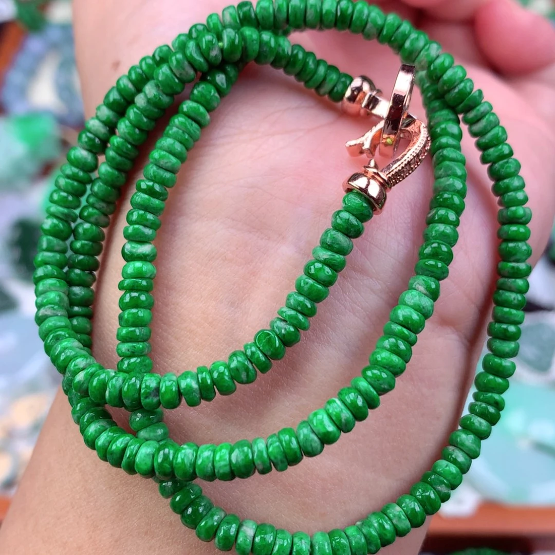 未镶嵌手链翡翠料子干促销款