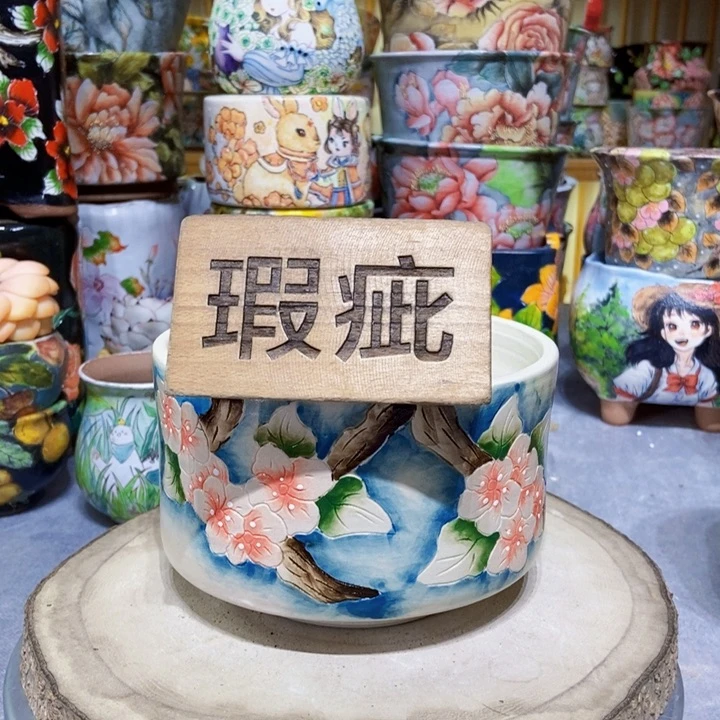 景德镇艺术手绘作品