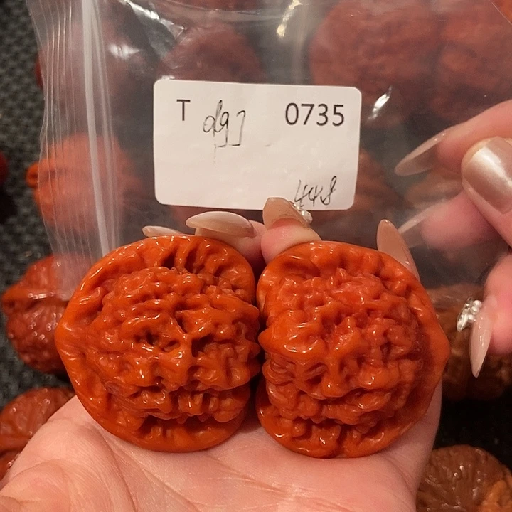 吊坠文玩核桃官帽44.8