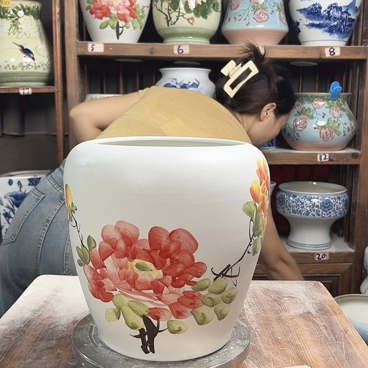 陶瓷苹果牡丹新款新款陶瓷陶瓷陶瓷