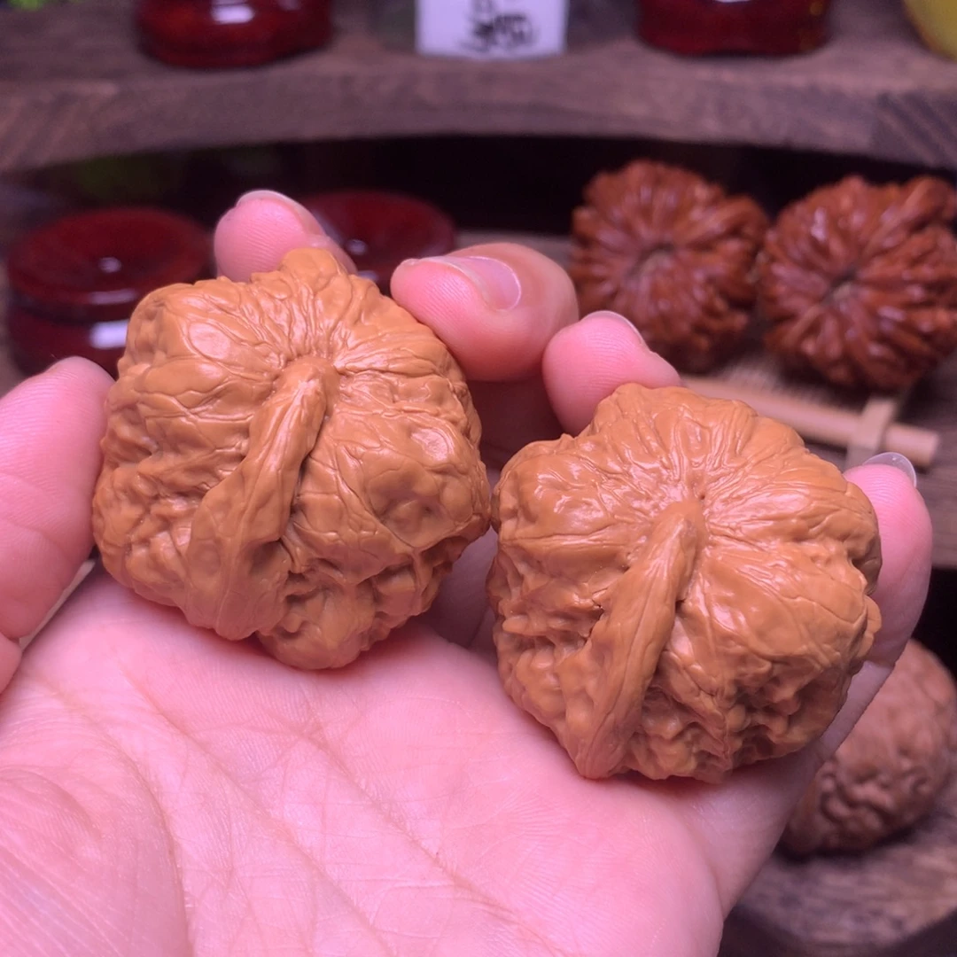 太***哥把件文玩核桃一帆风顺