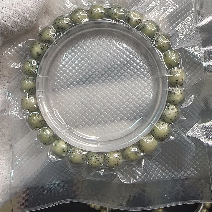 星月菩提手串绿冰大留白