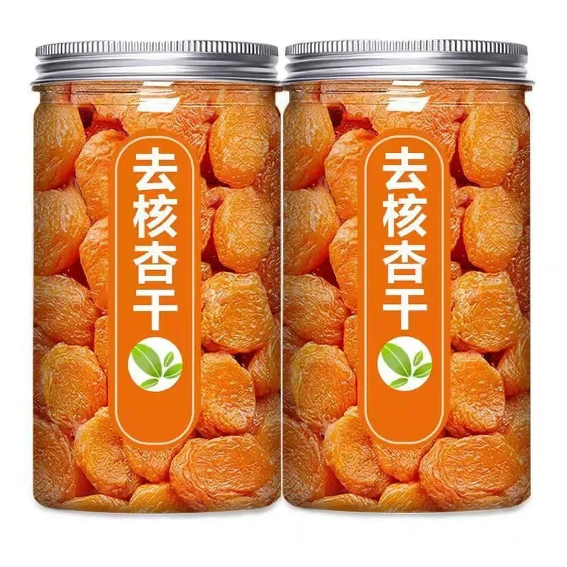 天然去核红杏果脯软糯香甜无核杏干休闲零食