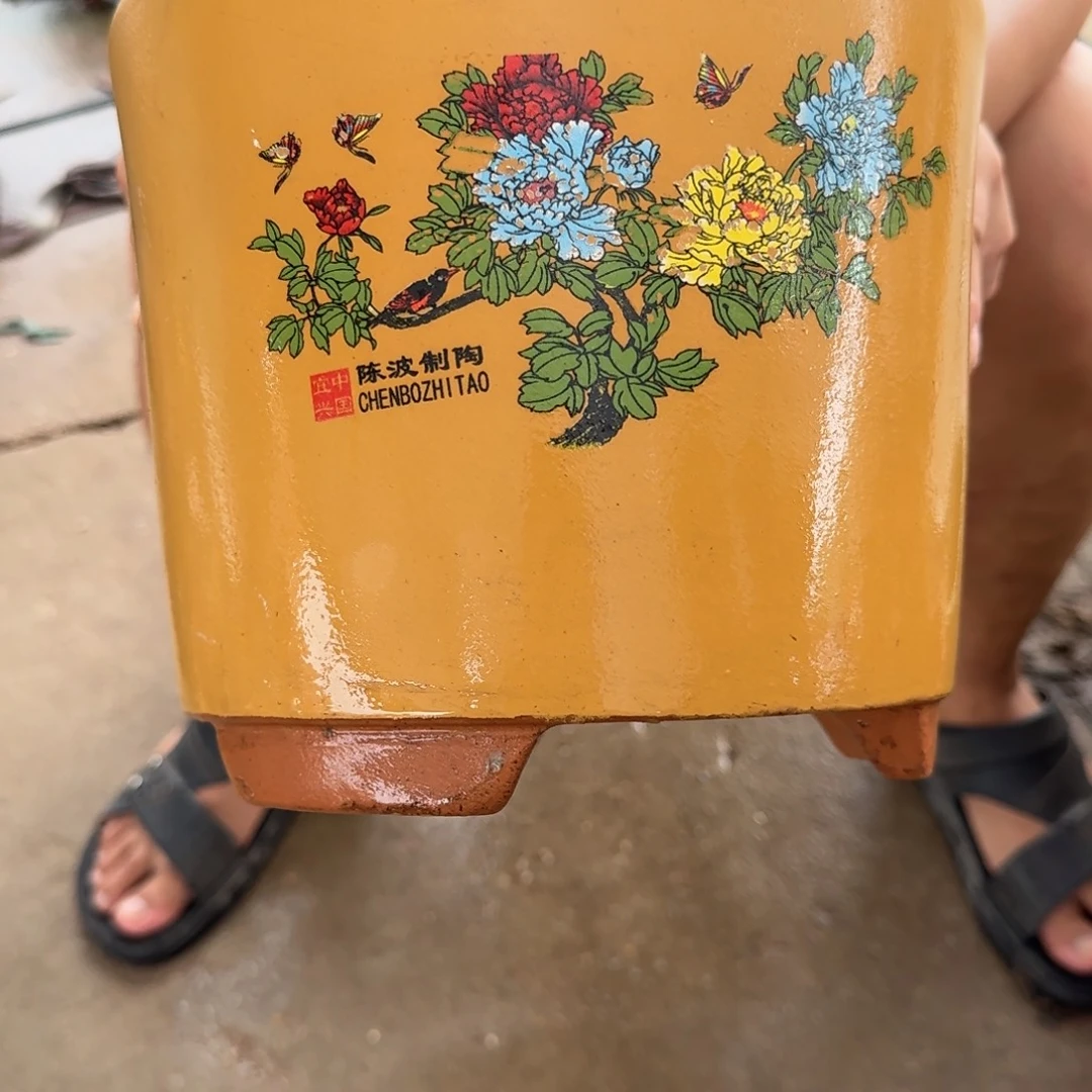紫砂花盆口径20.17口径