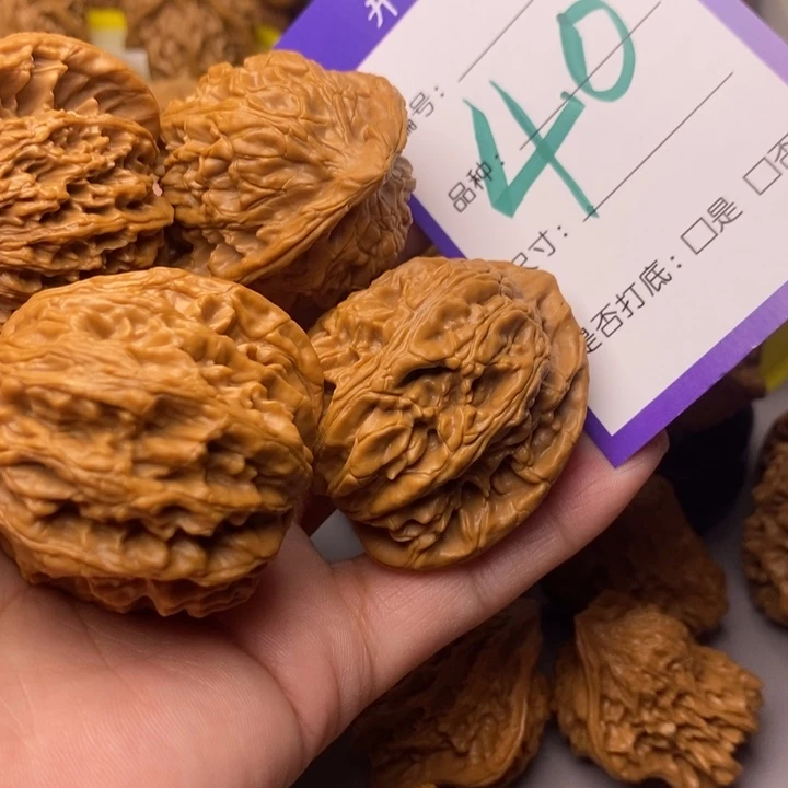 文玩核桃把件大***子40号两队