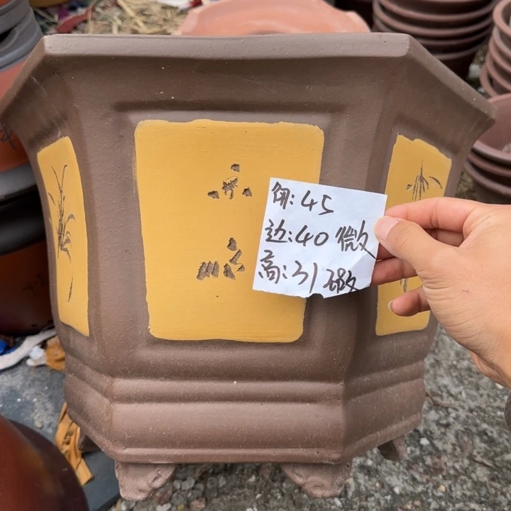 紫砂花盆特价商品