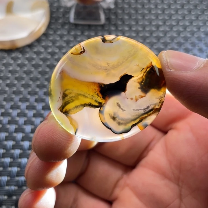 未镶嵌颈饰玛瑙/玉髓老****＞